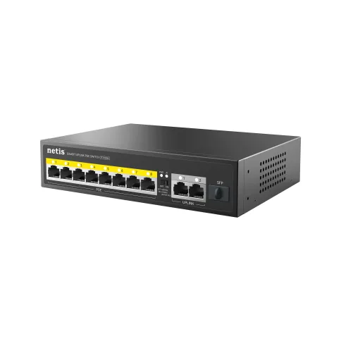 Коммутатор/ Коммутатор Netis P110GH (L2) 8x100Мбит/с 2x1Гбит/с 1SFP 8P фото 2