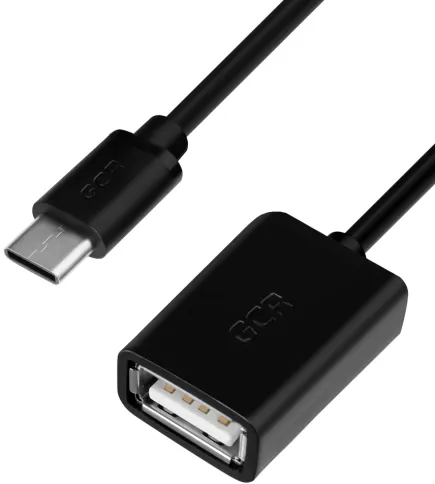 Greenconnect OTG 0.5м USB 2.0, CM/AF, черный, 28/28 AWG, экран, армиро фото 1