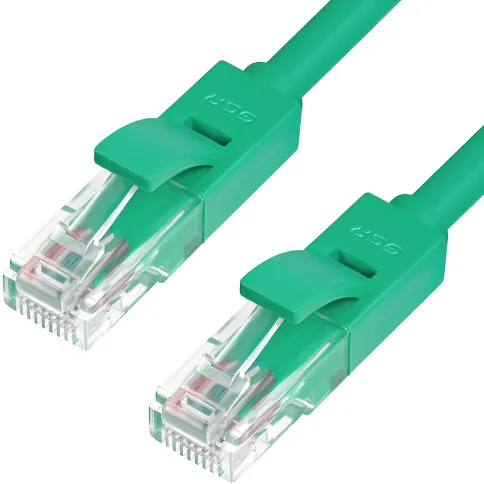Greenconnect RJ45(m) - RJ45(m) Cat. 5e U/UTP PVC 2м зелёный фото 1
