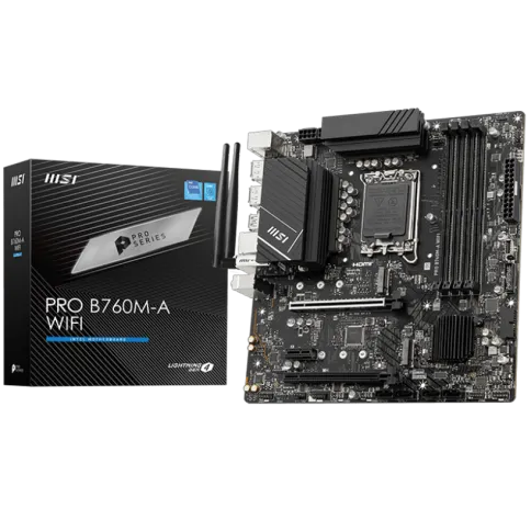 MSI PRO B760M-A WIFI фото 1