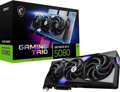 MSI RTX 5080 16G GAMING TRIO OC фото 7