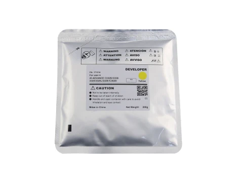 Девелопер для CANON C3320/3325i/3330/3525i/3530i Yellow, 200г (CET) фото 1