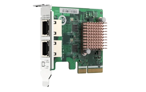 Сетевая карта/ QNAP QXG-2G2T-I225 2-port 2.5 GbE network expansion car фото 2