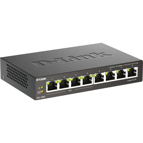 D-Link DGS-1008P/F1A фото 2