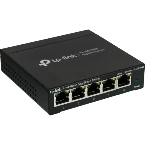 Коммутатор/ 5-Port Gigabit Desktop Easy Smart Switch, 5 10/100/1000Mbp фото 1