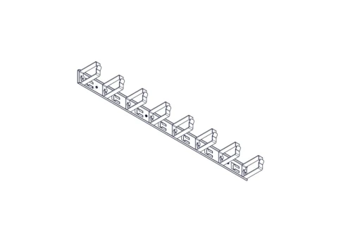 Вертикальный кабельный организатор Systeme Electric, серия Uniprom, 2x фото 2