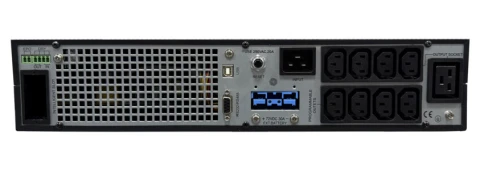 Systeme Electric SRTSE 2 поколения 1500 ВА/Вт, 2U, 8 C13+1 C19, USB, RS-232, сухие контакты, SNMP-карта фото 7