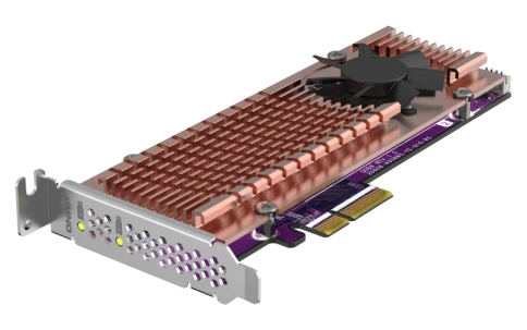 Плата расширения/ QNAP QM2-2P-244A 2 x M.2 22110 or 2280 PCIe (Gen2 x фото 4