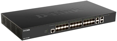 Коммутатор/ DXS-1210-28S Smart L2+ Switch 24x10GBase-X SFP+, 4x10GBase-T, CLI, RJ45... фото 2