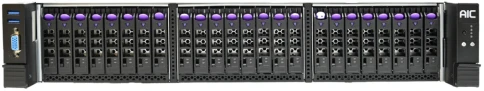 Серверная платформа/ 2U 8x 2.5" NVMe + 16x 2.5" SAS/SATA hot-swap (3x фото 2