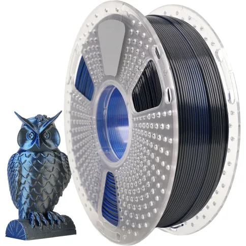 NV-PRINT NV-3D-SILK-PLA-P-BLACK-BLUE фото 1