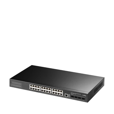 Коммутатор/ 24-Port Layer 3 Managed Gigabit Switch with 4 10G... фото 1