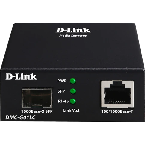 Медиаконвертер/ DMC-G10SC Media Converter 1000Base-T to 1000Base-LX, SC, Single-mode, 1310nm,... фото 2