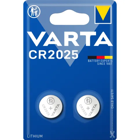 Varta PRIMARY LITHIUM CR2025 (06025101402) фото 1