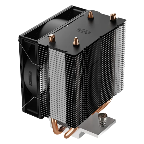 Кулер для процессора/ CPU Cooler PCCooler R200 (110W, 3-pin, 133mm, Al фото 7