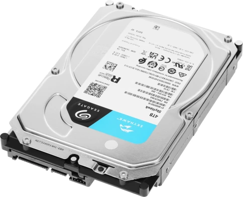 Жесткий диск Seagate SATA-III 4TB ST4000VX016 Surveillance Skyhawk 4KN (5400rpm)... фото 5