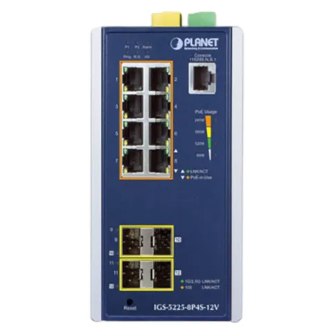 PLANET IGS-5225-8P4S-12V фото 2