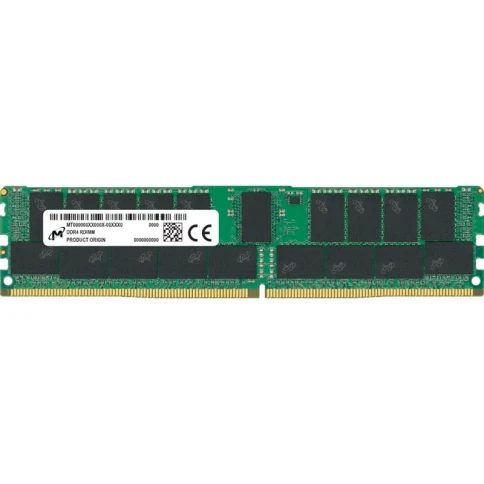 Память оперативная/ Micron 32GB DDR4 3200 MT/s CL22 2Rx4 ECC Registere фото 1