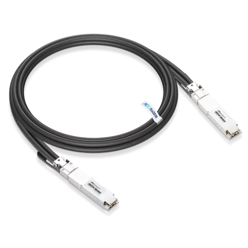 2m (7ft) NVIDIA/Mellanox Compatible 400G DAC OSFP RHS/Flat Top 4x100G PAM4 to OSFP RHS/Flat Top 4x100G PAM4 InfiniBand NDR Passive Direct Attach Copper Cable фото 1