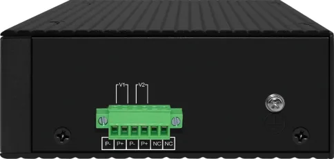 Промышленный управляемый (L2+) PoE коммутатор Fast Ethernet/ Промышленный управляемый L2 PoE коммутатор Fast Ethernet на 8 FE RJ45 PoE + 4 GE SFP порта. Порты: 8x10/100Base-T, 4x100/1000Base-X. Порты PoE: 1-2 - до 90W (IEEE 802.3af/at/bt),3-8 - до 30W (IE фото 5