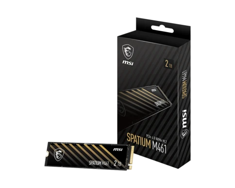MSI SSD SPATIUM M461, 2000GB, M.2(22x80mm), NVMe, PCIe 4.0 x4, 3D TLC, фото 5