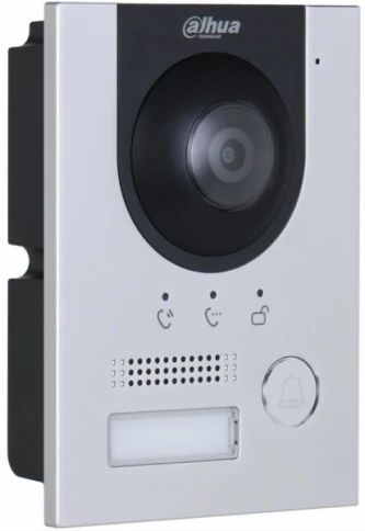 Панель одноабонентская вызывная IP видеодомофона DAHUA DHI-VTO2202F-P фото 1