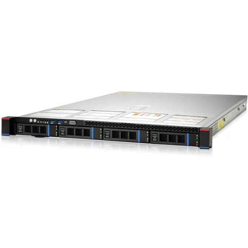 Серверная платформа/ Gooxi SL101-D04R-G3 1U 4bay server,  2pcs of rise фото 1