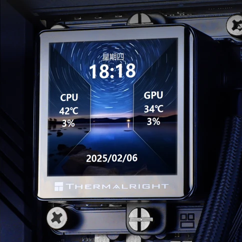 Система жидкостного охлаждения/ Water Cooling System Thermalright Frozen Vision 360... фото 7