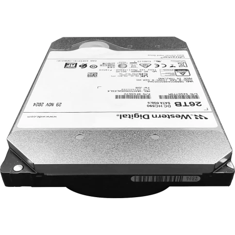 Жесткий диск/ HDD WD SATA3 Server 26Tb Ultrastar DC HC590 7200 6Gb/s 5 фото 2