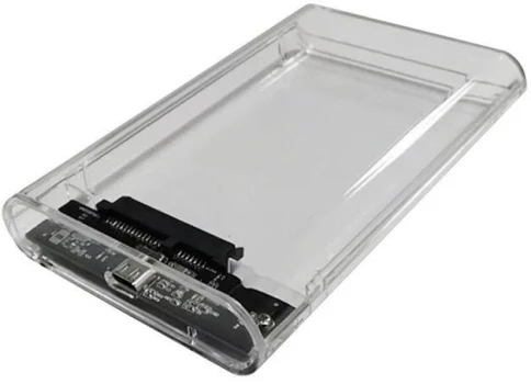 Внешний корпус для HDD/SSD AgeStar 3UB2P6C SATA III USB3.0 пластик... фото 1