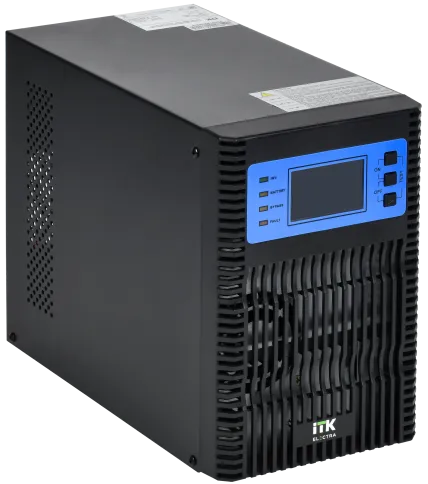 ITK ELECTRA OT ИБП 1кВА/1кВт LCD 24VDC с АКБ 2х9AH фото 1