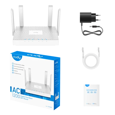 Маршрутизатор/ AC1200 Gigabit Dual Band Wi-Fi Router, Chipset MediaTek фото 6