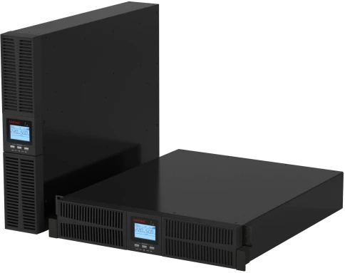 Онлайн ИБП ДКС серии Trio TM, 10 кВА/10 кВт, 1/1 или 3/1, EPO, USB, RS-232,клеммная колодка, 5 А, без АКБ, 9 Ач фото 2