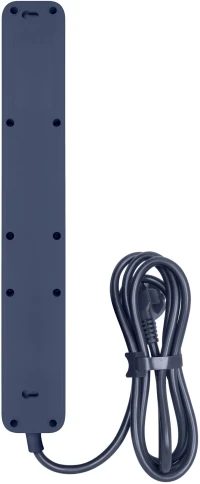 Фильтр-удлинитель PowerCom SP-06W 3.0M, 6 розеток, белый, 16А, 4кВт, 380Дж, защитные шторки, защита от КЗ, перегрузки, ВЧ и импульсных помех, кабель 3x1.5 мм2, ШхГхВ 338.5х50х40.2 мм, вес 0.68 кг./ Surge protector PowerCom SP-06W 3.0M, 6 sockets, white, 1 фото 7