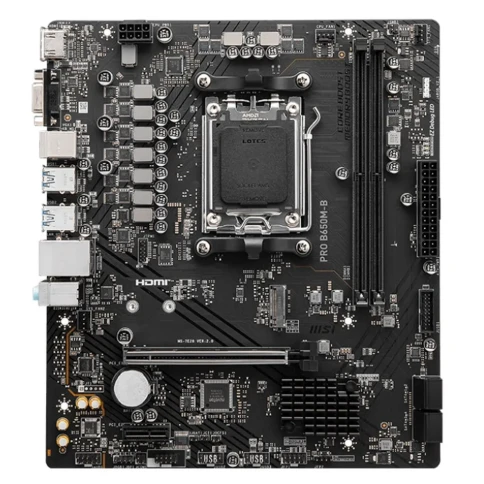 Материнская плата/ MB MSI AMD B650 sAM5, 2xDDR5(128GB), D-SUB/HDMI 2.1 фото 2