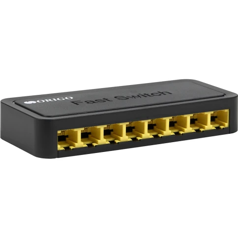 Коммутатор/ Unmanaged Switch 8x100Base-TX, plastic case фото 2