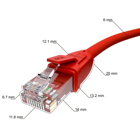 Greenconnect RJ45(m) - RJ45(m) Cat. 6 U/UTP PVC 5м фото 3