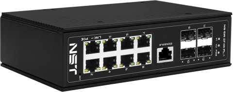 Промышленный управляемый (L2+) PoE коммутатор Fast Ethernet/ Промышлен фото 2