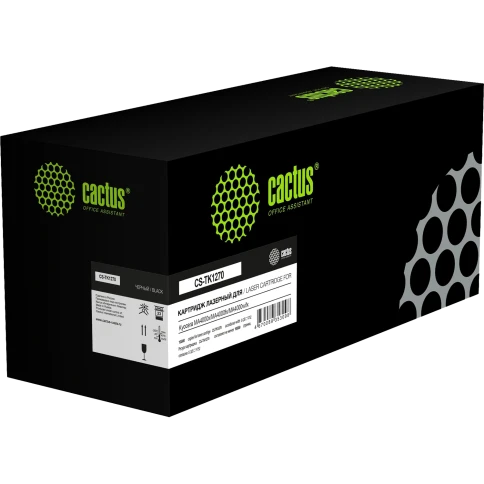 Картридж лазерный Cactus CS-TK1270 TK-1270 черный (10000стр.) для K фото 1