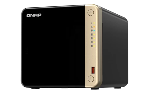 Сетевое хранилище/ SMB QNAPTS-464-8G NAS 4 HDD trays, 4-core Intel Cel фото 2