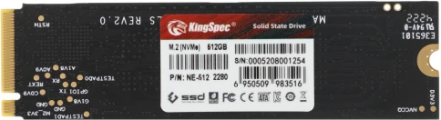 Твердотельный накопитель Kingspec PCIe 3.0 x4 512GB NE-512 M.2 2280... фото 3