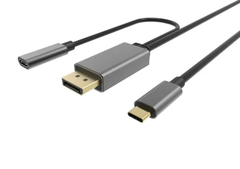 VCOM USB 3.2 Type-C (m) - DisplayPort (m) фото 8