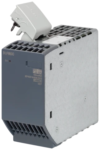 SITOP BUF8600 100MS БУФЕРНЫЙ МОДУЛЬ ДЛЯ PSU8600 ЁМКОСТЬ БУФЕРА 100 МС/40 А фото 1