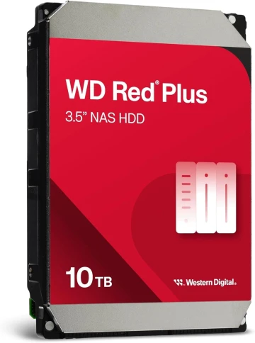 Жесткий диск Western Digital 10TB Red plus, Cache 512MB WD100EFGX фото 3