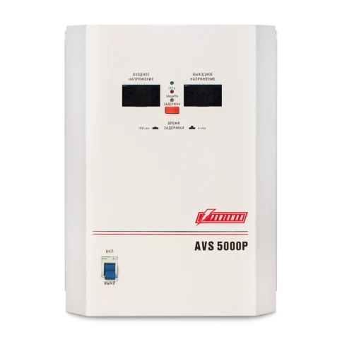 Стабилизатор POWERMAN AVS 5000P, ступенчатый регулятор, цифровые индик фото 2