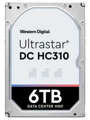 Жесткий диск/ HDD WD SAS Server 6Tb Ultrastar 7200 12Gb/s 256MB 1 year фото 1