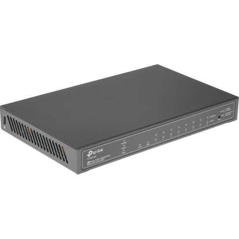 Коммутатор/ 8-port gigabit Smart PoE+ Switch with 2 SFP uplink... фото 1