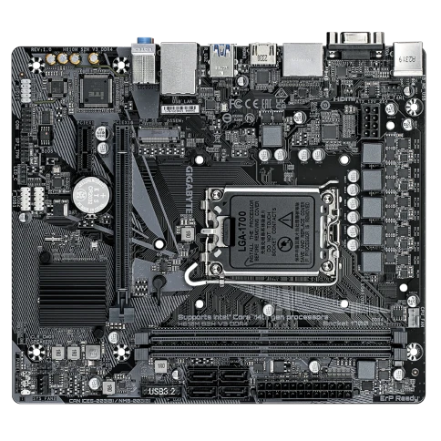 Материнская плата/ MB GIGABYTE INTEL H610 s1700, 2xDDR4(64GB), D-SUB/H фото 3