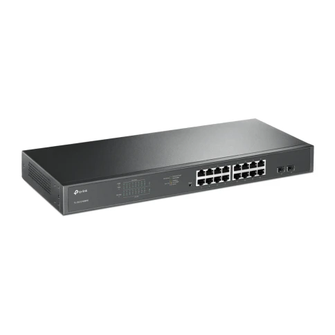 Коммутатор/ 16-Port Gigabit Easy Smart PoE+ Switch with 2 SFP... фото 2
