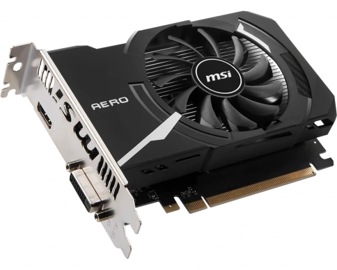 Видеокарта/ VGA MSI NVIDIA GeForce GT 1030 AERO ITX 4GD4 OC 4GB, DDR4/ фото 3